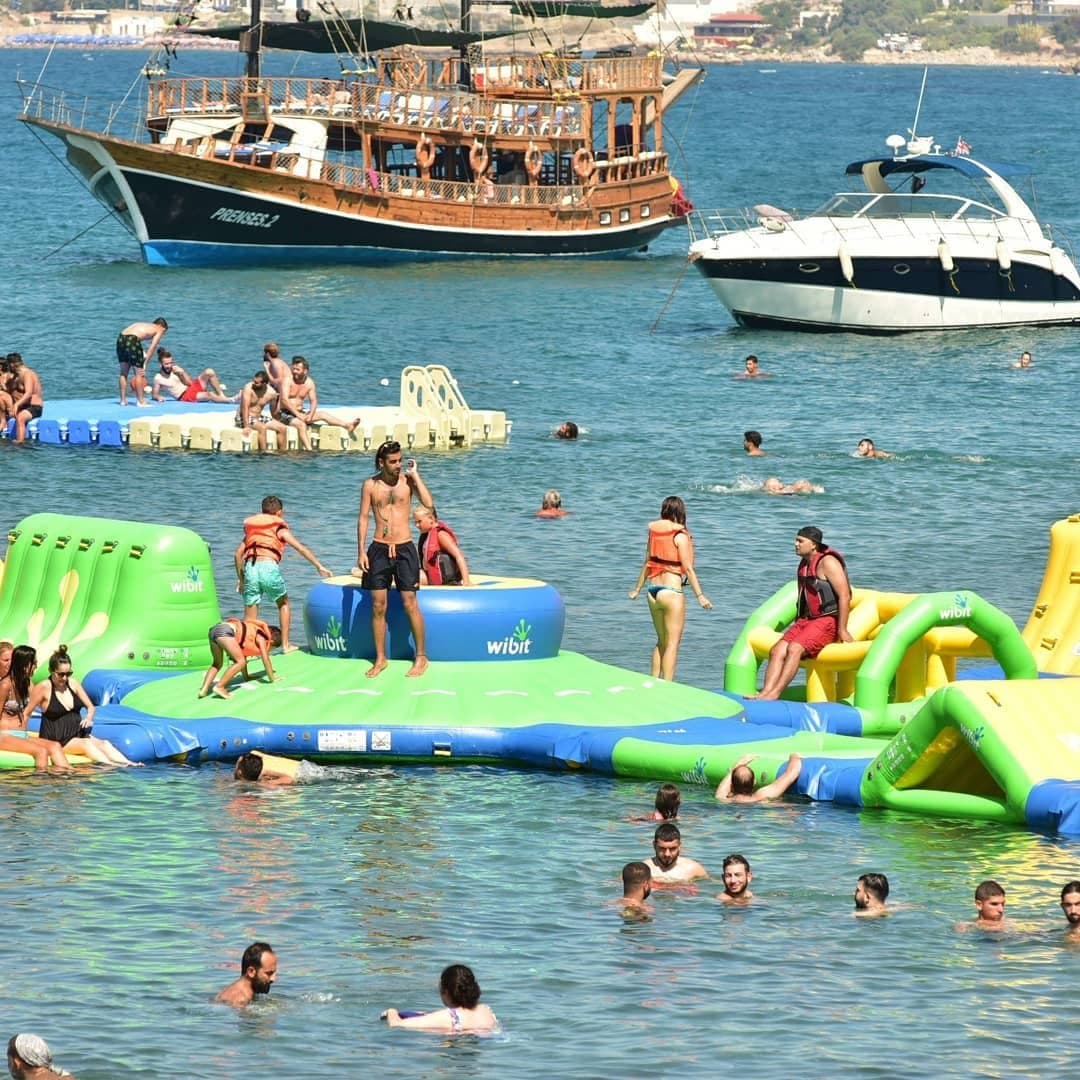 Escape Beach Club, west of Kyrenia